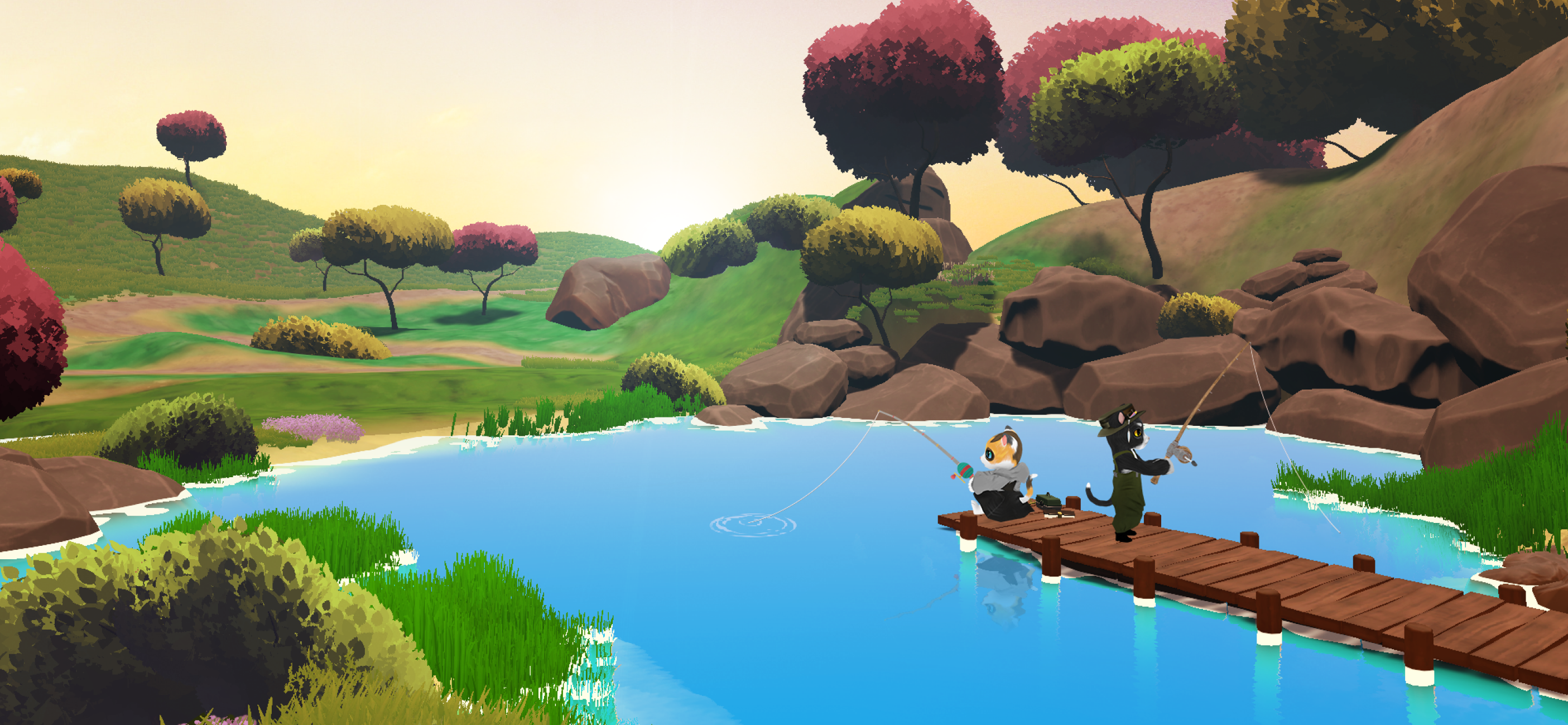 Summer at Catmai: Fishing Purrrfected Showcase Image