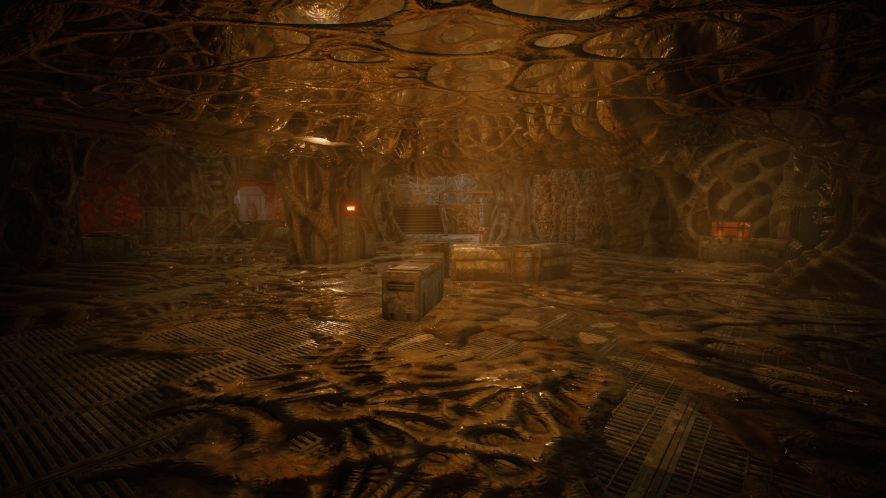 Aliens: Fireteam Elite Hive Room