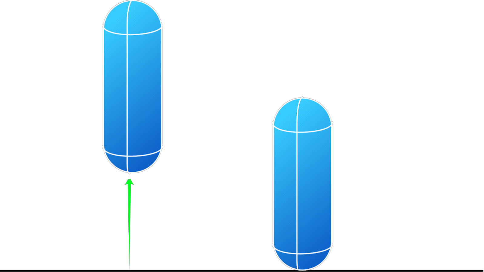 Capsule jump successful from input buffer