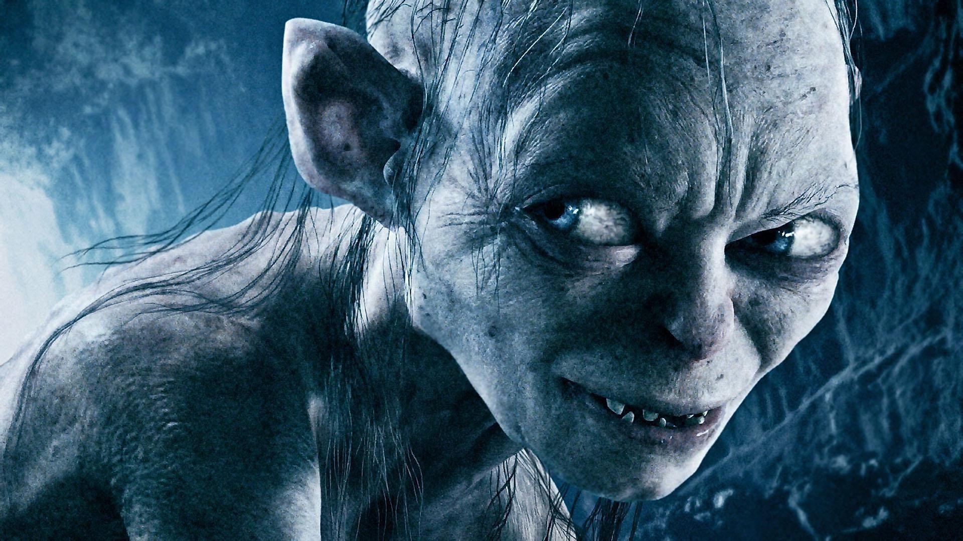 Shot of Gollum, created by Weta Digital